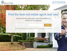 Tablet Screenshot of myagentfinder.com